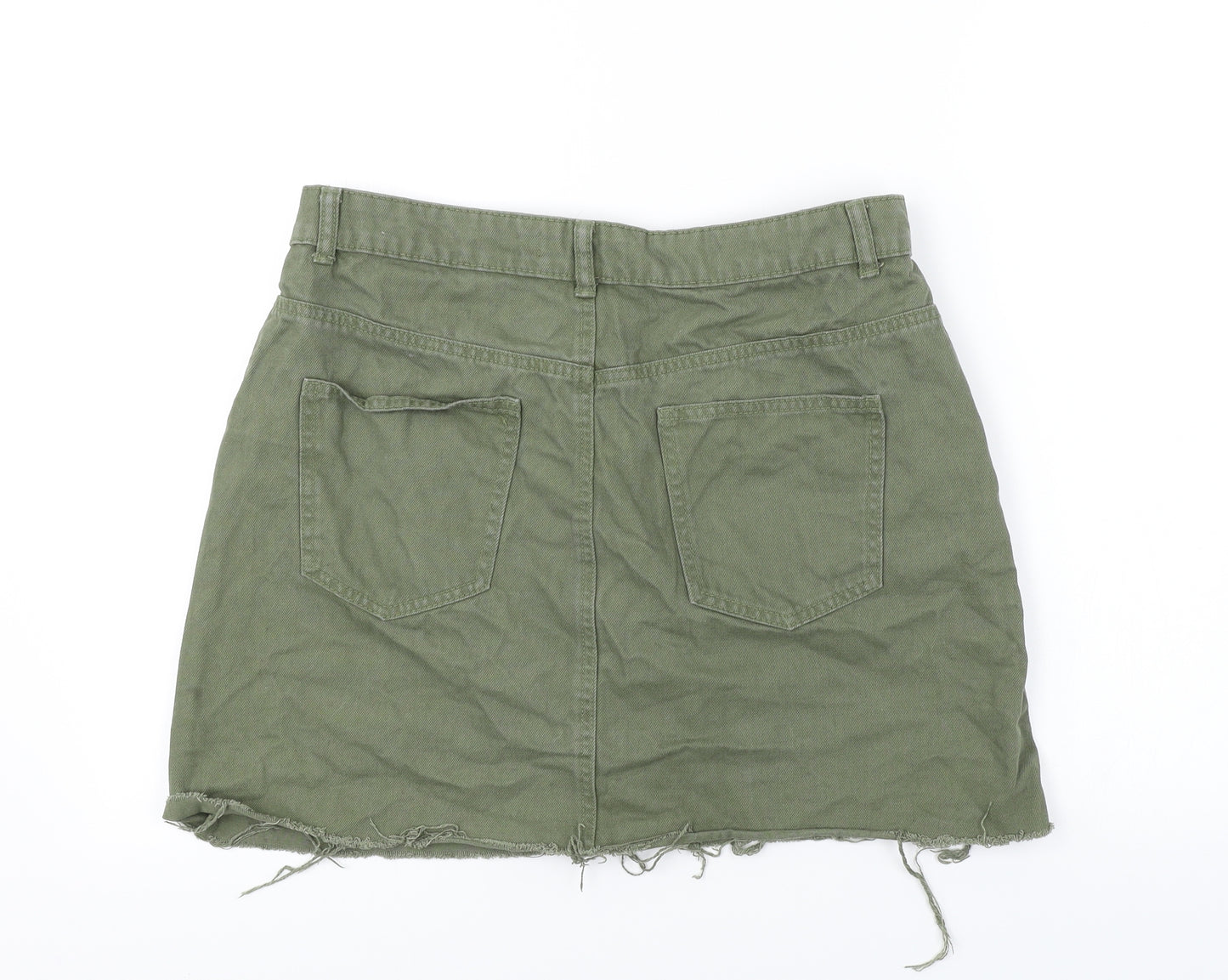 denim co Womens Green   A-Line Skirt Size 14