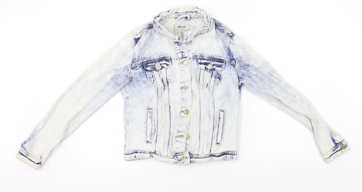 denim co Womens Blue   Jacket Coat Size 8