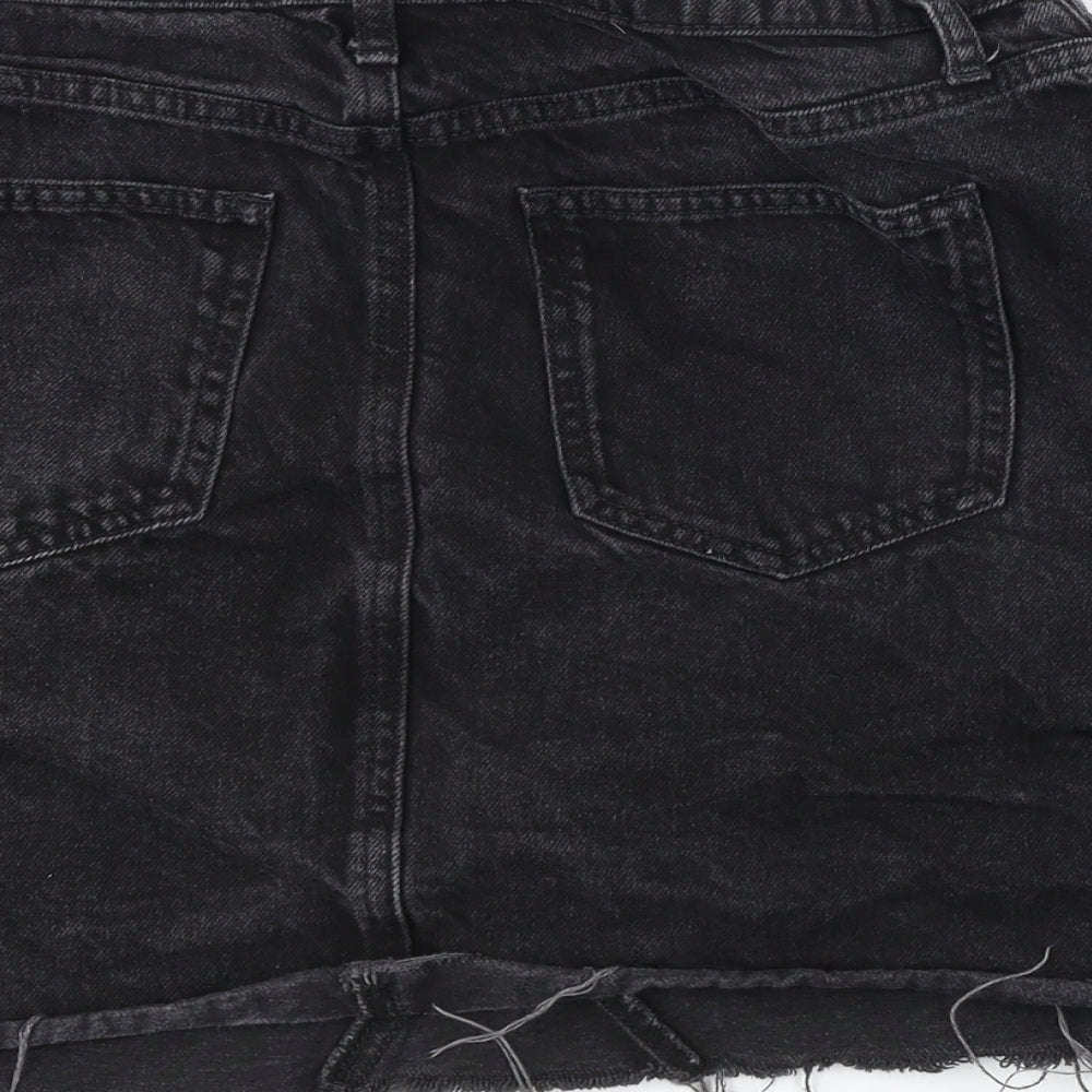 River Island  Womens Black   A-Line Skirt Size 14