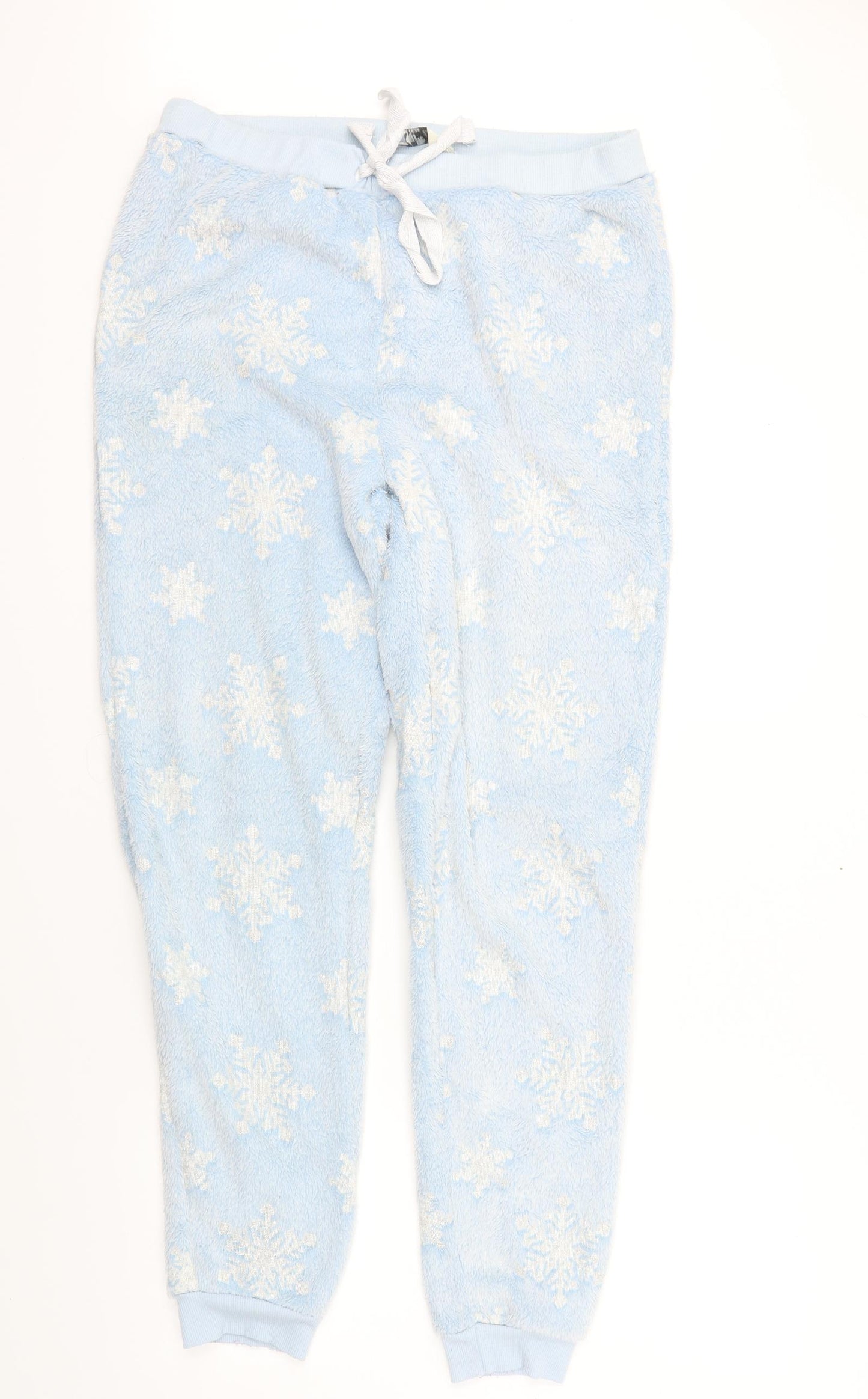 Primark Womens Black Geometric  Top Pyjama Pants Size 12