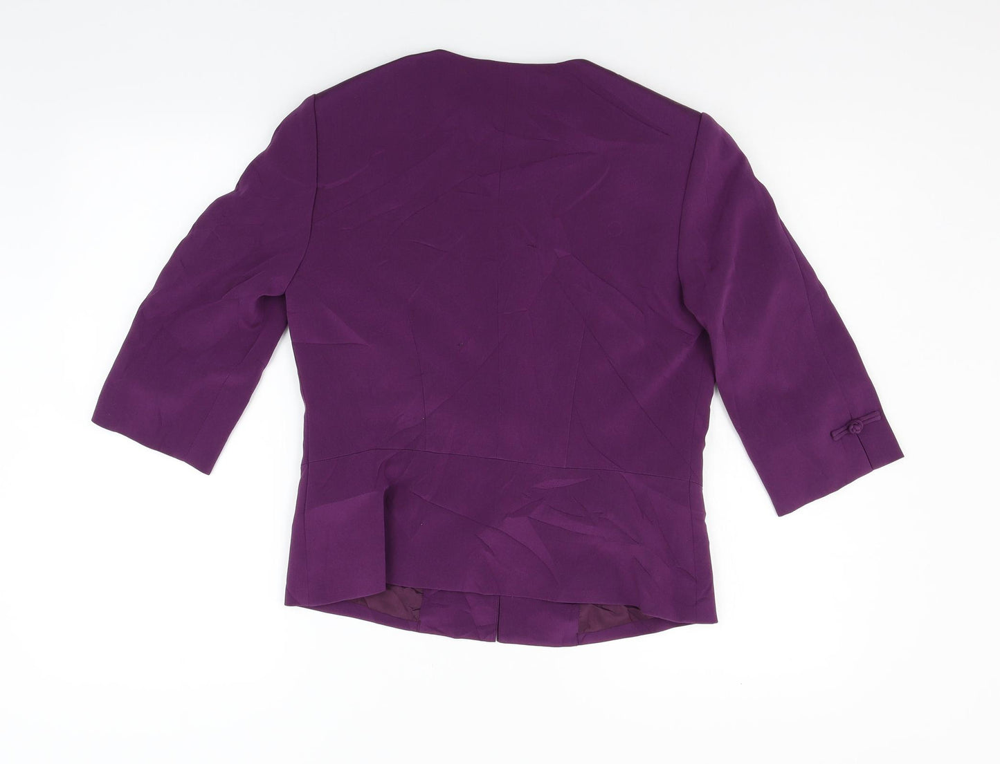 MONOSA Womens Purple   Jacket Blazer Size 10