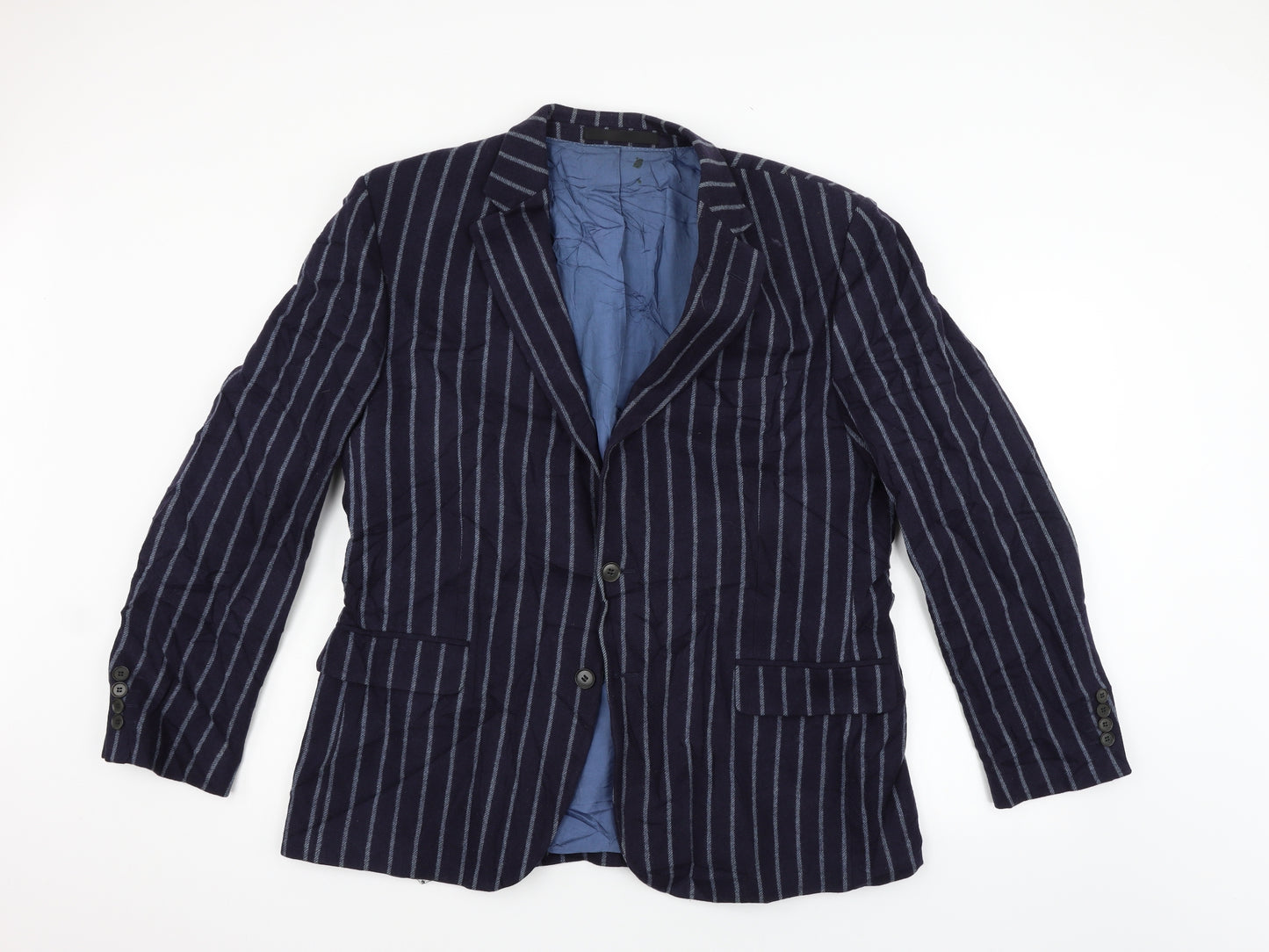 Frieda & Freddies New York Mens Blue   Jacket Blazer Size S