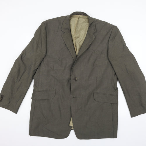 TU Mens Grey   Jacket Suit Size M
