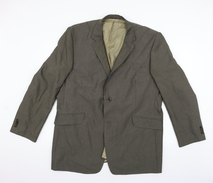 TU Mens Grey   Jacket Suit Size M