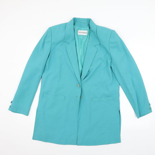 Windsmoor Womens Green   Jacket Blazer Size 10