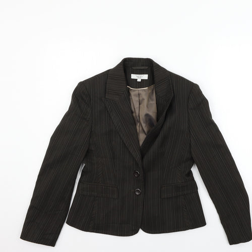 NEXT Womens Brown   Jacket Suit Size 10