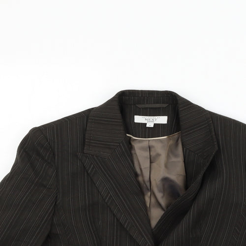 NEXT Womens Brown   Jacket Suit Size 10