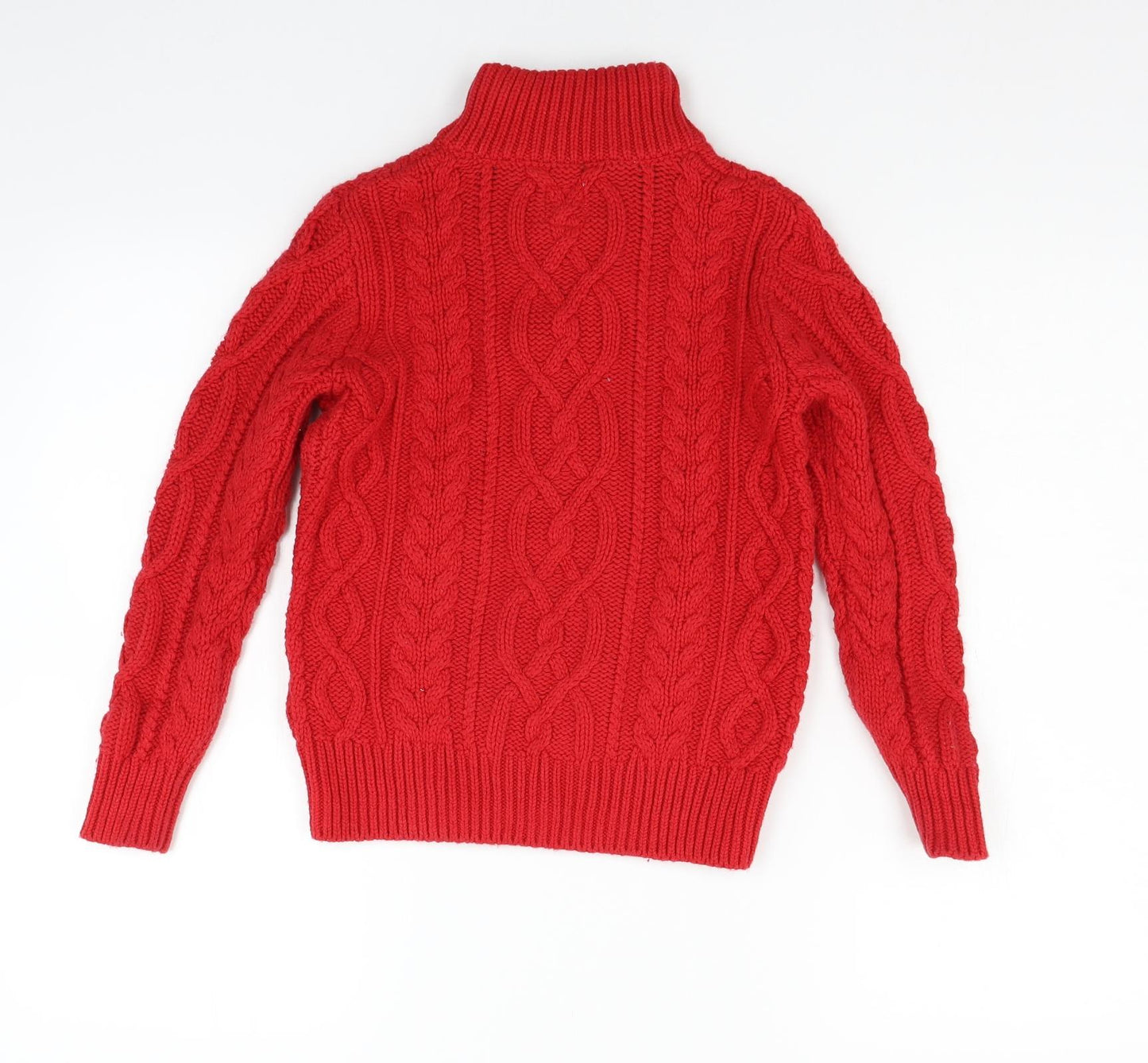 Gap Boys Red   Pullover Jumper Size 6-7 Years