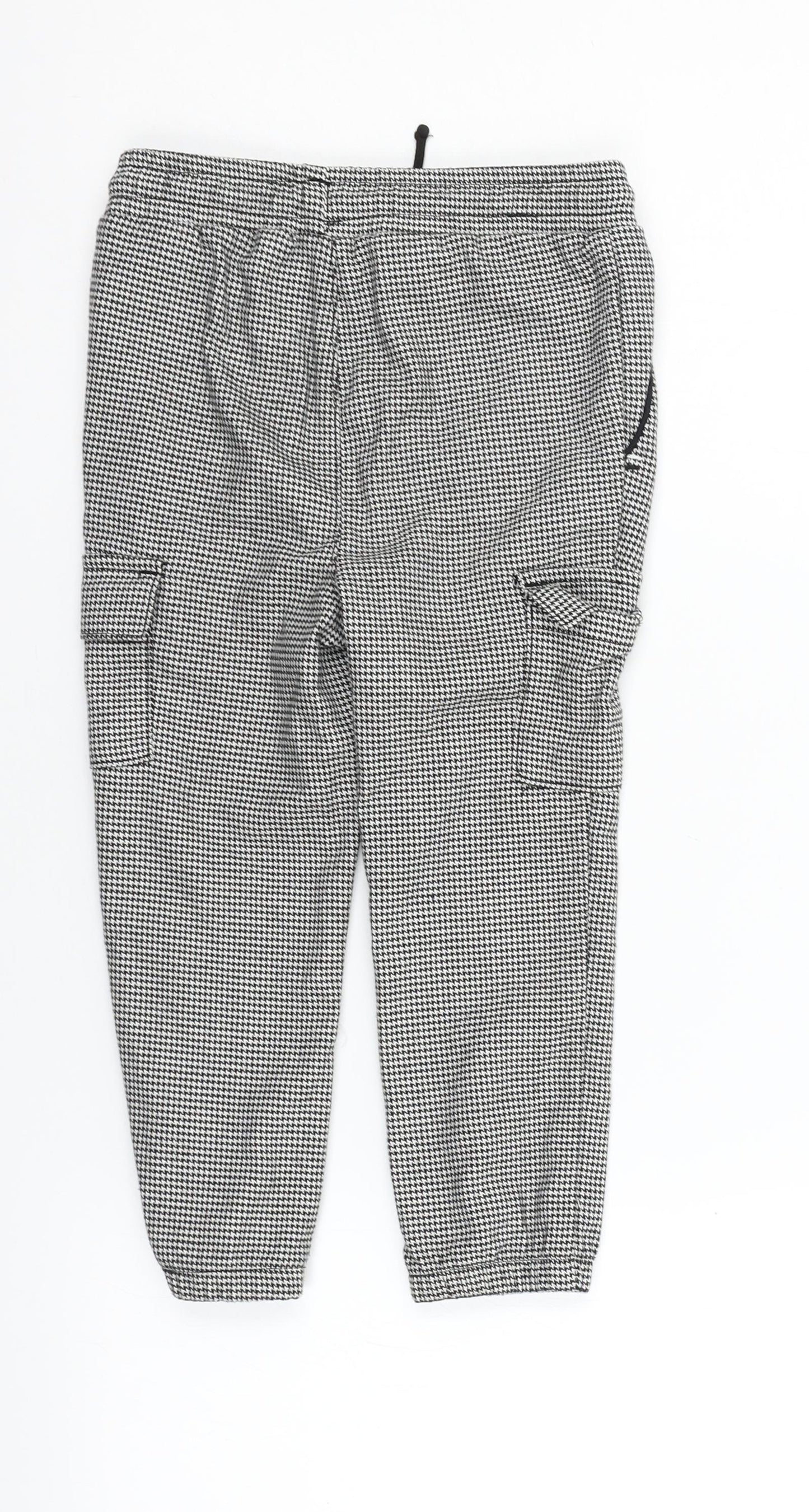 River Island Girls White Geometric  Jegging Trousers Size 3-4 Years