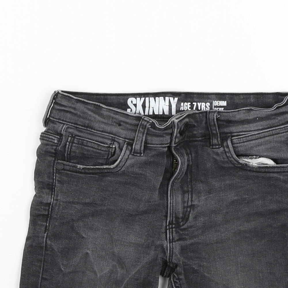 Mtalan Boys Black   Straight Jeans Size 7 Years