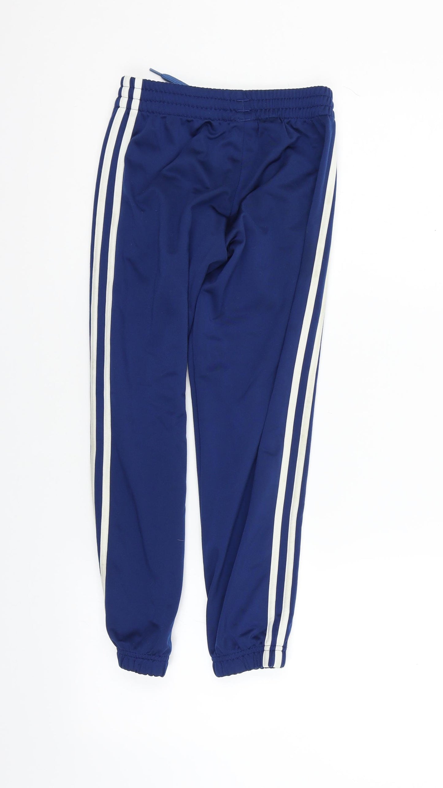 adidas  Boys Blue   Jogger Trousers Size 7-8 Years