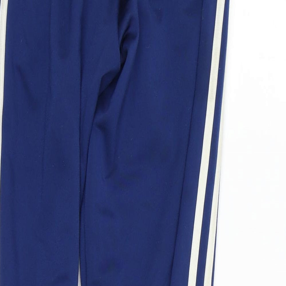 adidas  Boys Blue   Jogger Trousers Size 7-8 Years