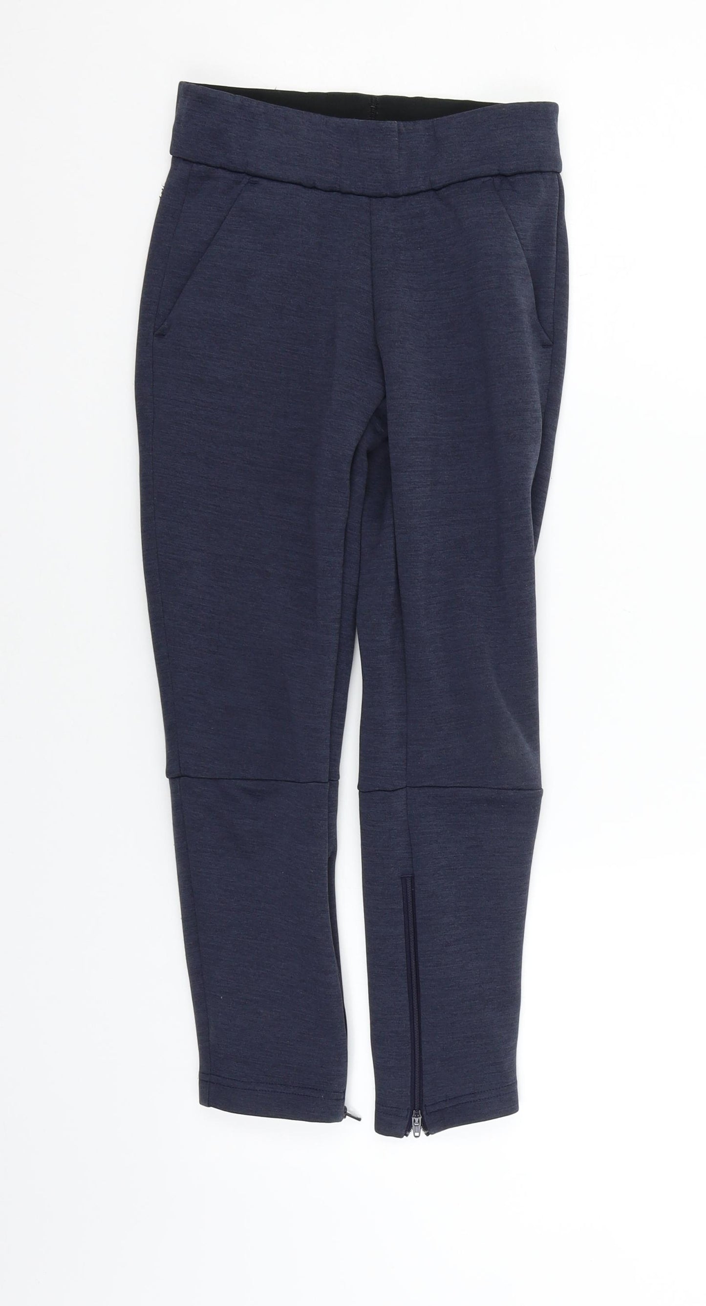 adidas Boys Blue   Jogger Trousers Size 7-8 Years