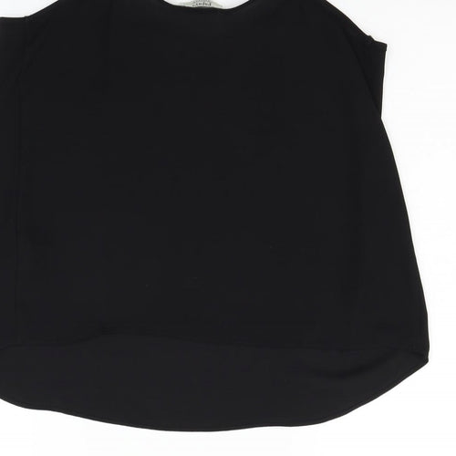 Papaya Womens Black   Basic Blouse Size 12