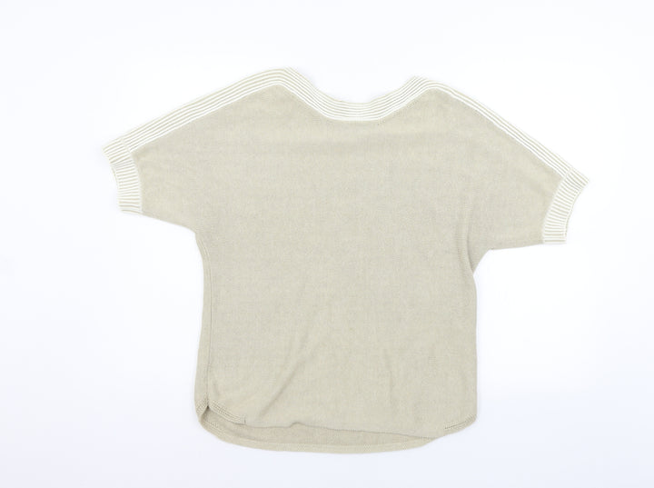 Olsen Womens Beige   Pullover Jumper Size 12