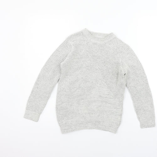 NEXT Girls Grey   Pullover Jumper Size 9 Years