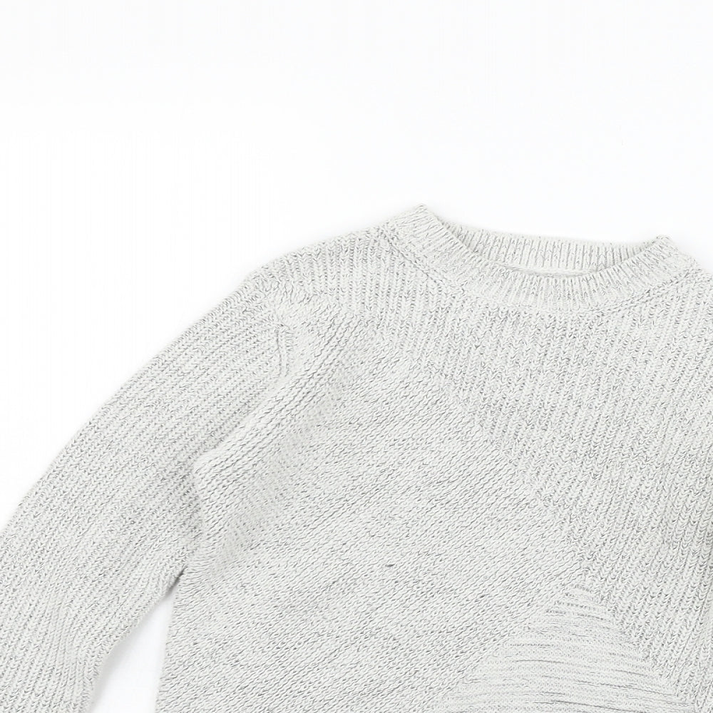 NEXT Girls Grey   Pullover Jumper Size 9 Years