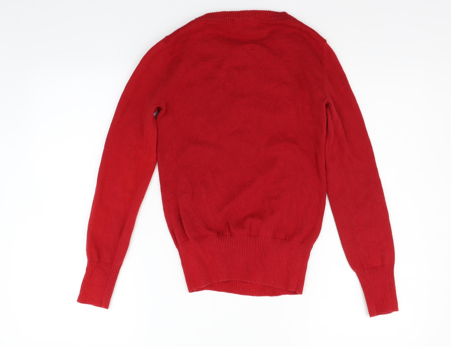 Louche Womens Red   Pullover Jumper Size 8