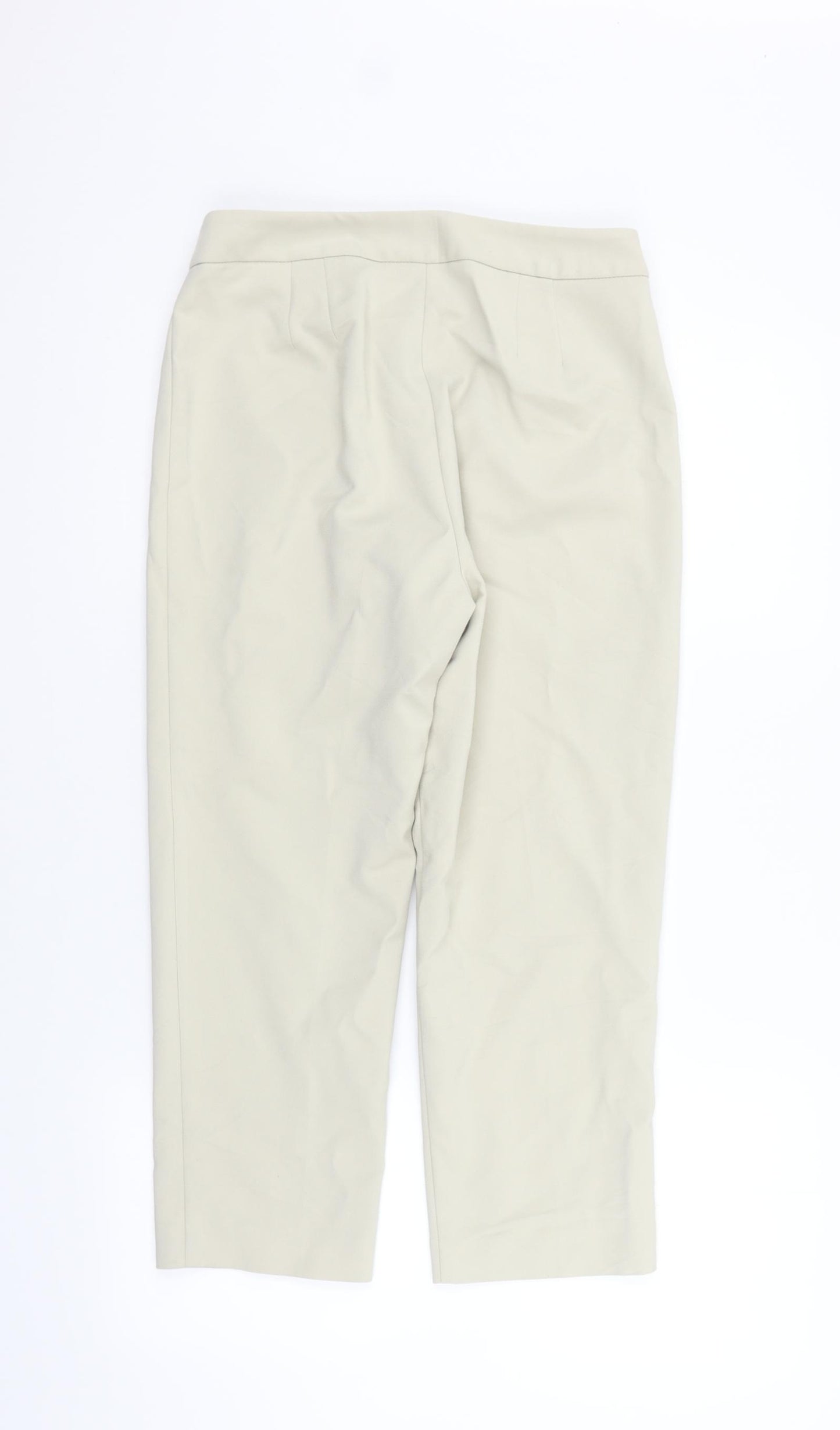 Marks and Spencer Womens Beige   Trousers  Size 12 L24 in