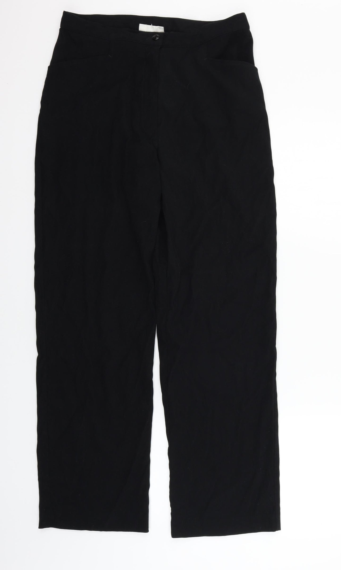 BHS Womens Black   Trousers  Size 16 L29 in