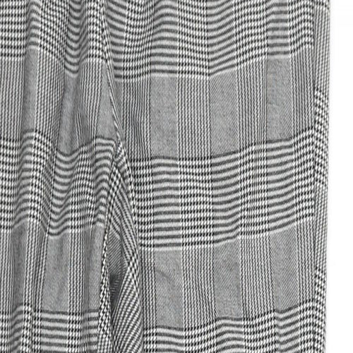 VERO MODA Womens Grey Check  Trousers  Size S L31 in - long Leg