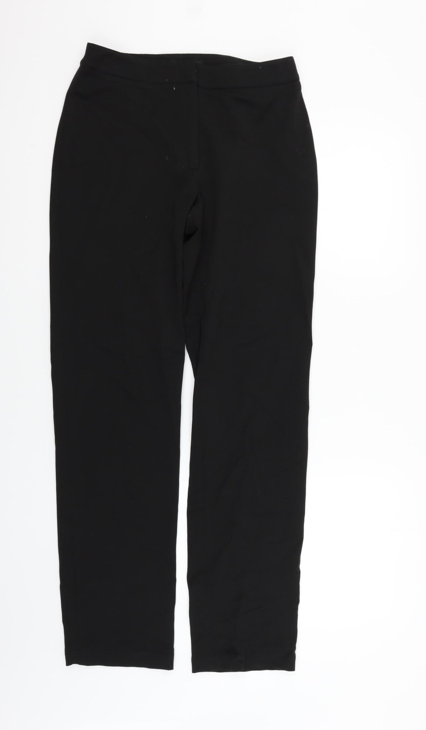 Max Mara Womens Black   Trousers  Size 8 L31 in