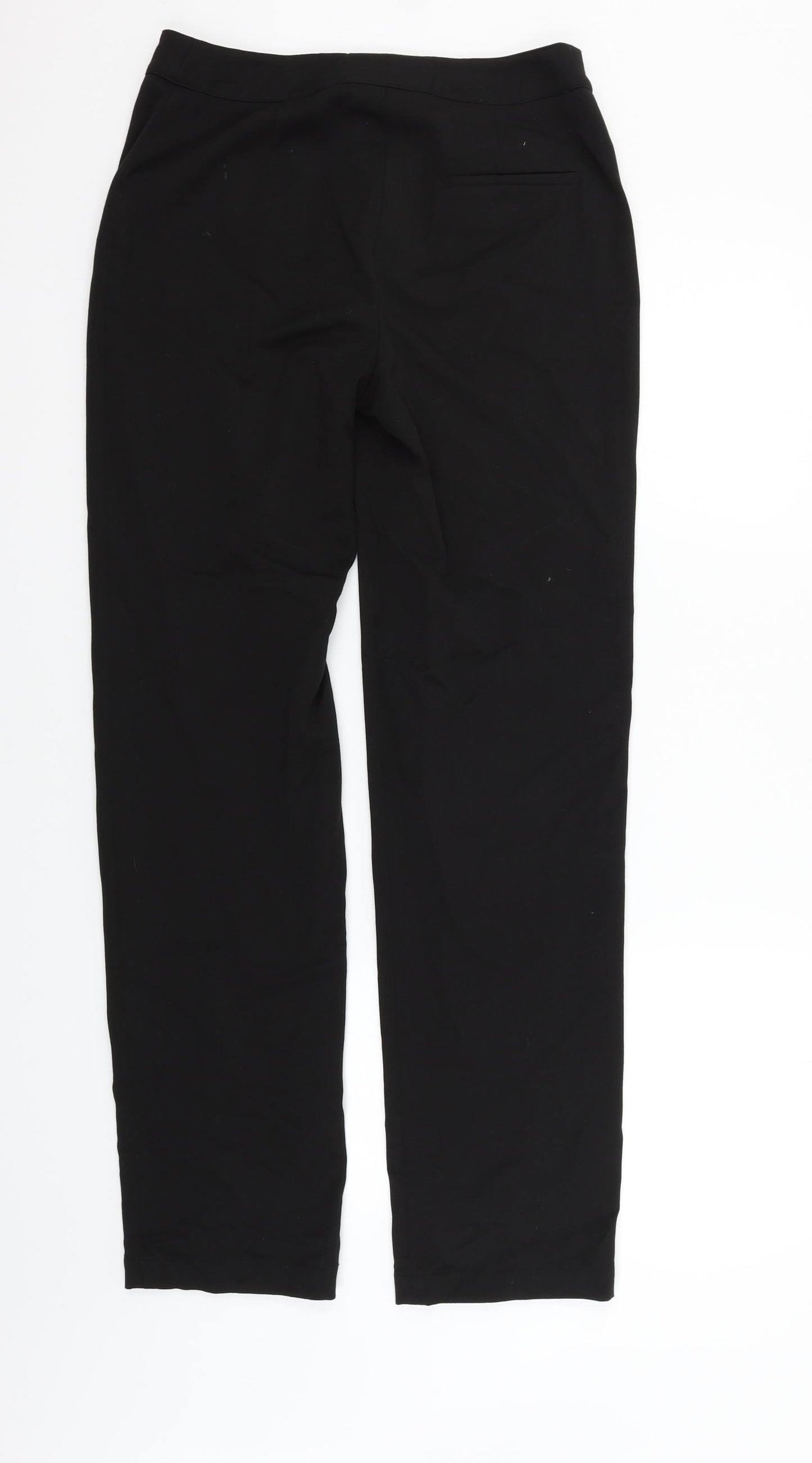 Max Mara Womens Black   Trousers  Size 8 L31 in