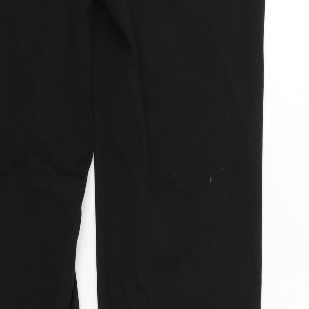 Max Mara Womens Black   Trousers  Size 8 L31 in