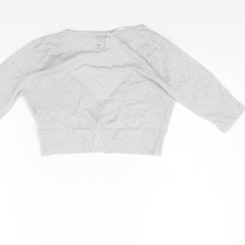 New Look Womens Grey   Cardigan Jumper Size L