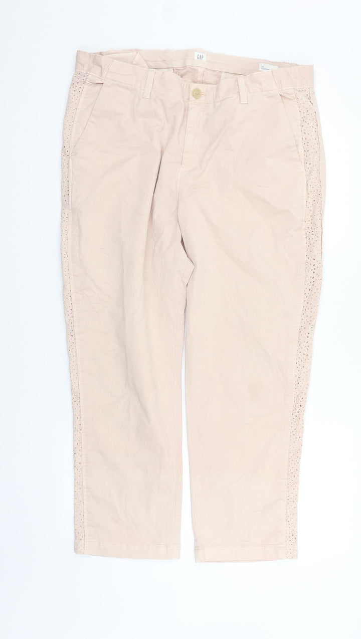 Gap Womens Beige   Trousers  Size 16 L25 in