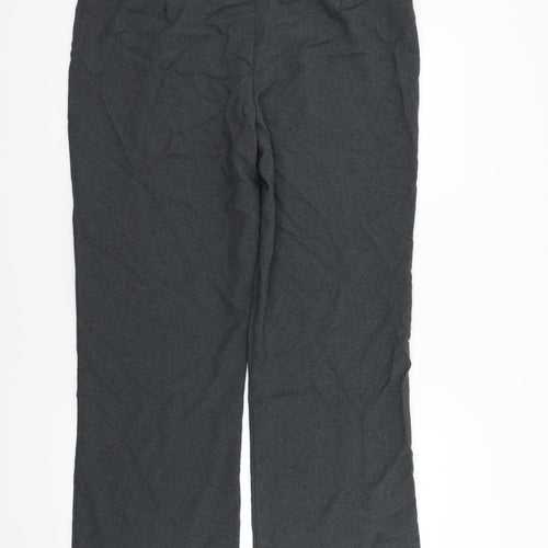 George Womens Grey   Trousers  Size 16 L29 in