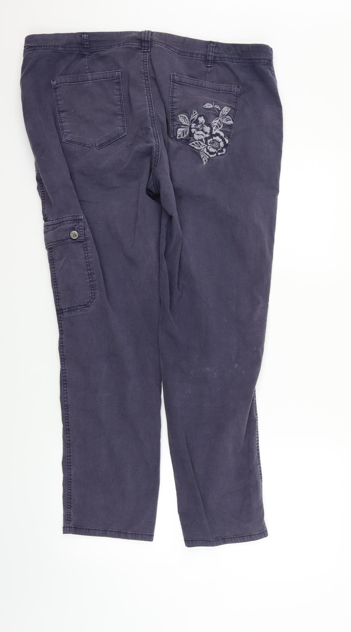 MANTARY  Womens Black   Trousers  Size 16 L27 in