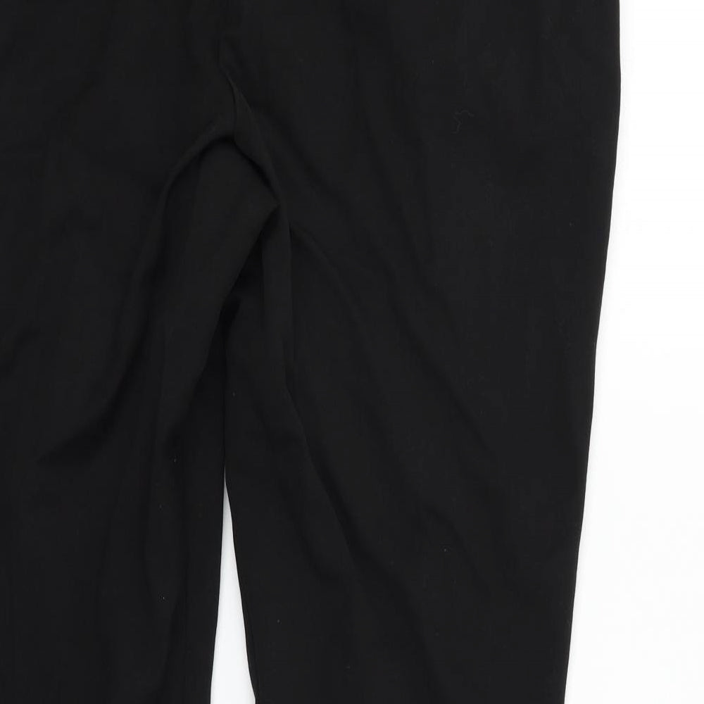 Marks and Spencer Womens Black   Trousers  Size 18 L27 in