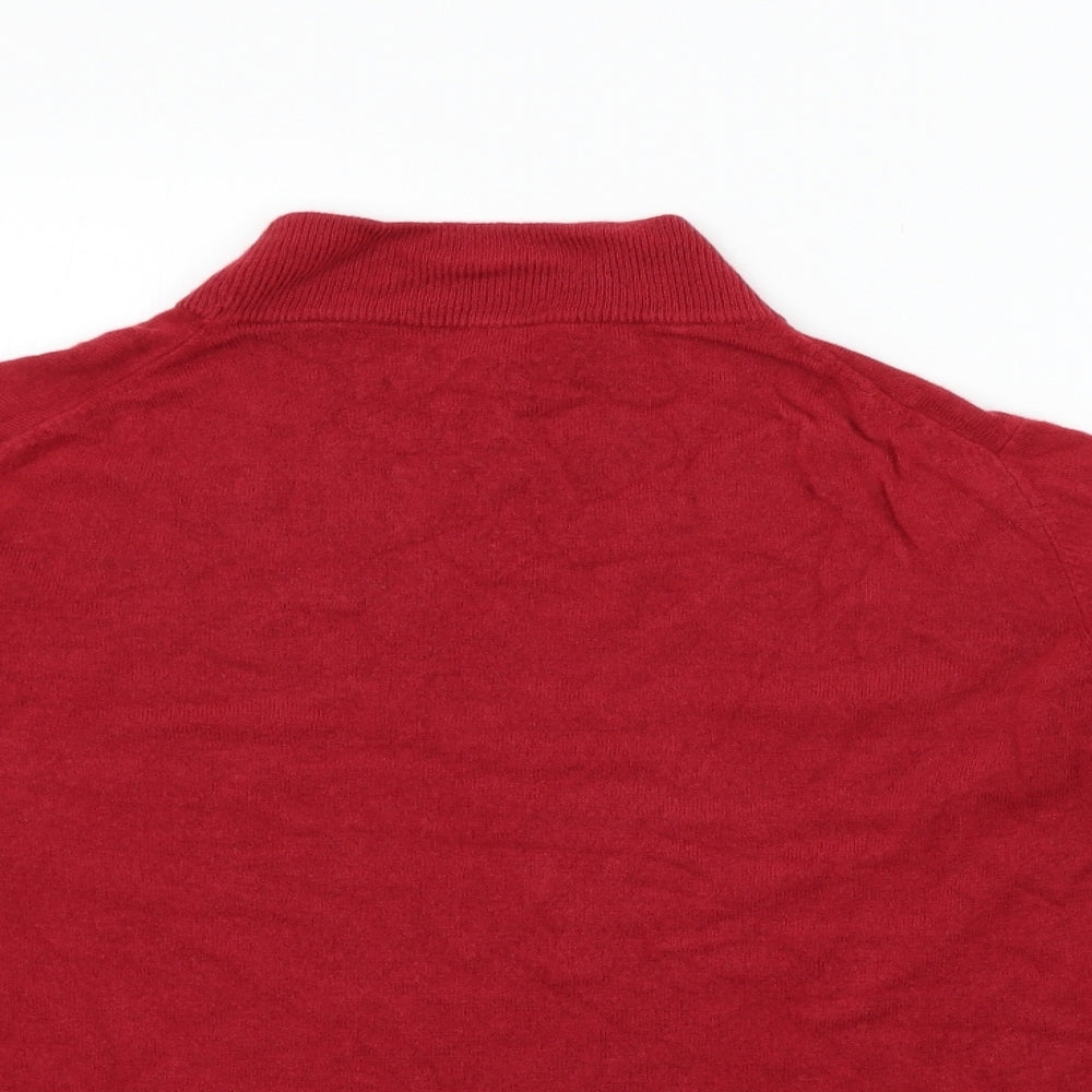 Marks and Spencer Womens Red   Pullover Jumper Size 20