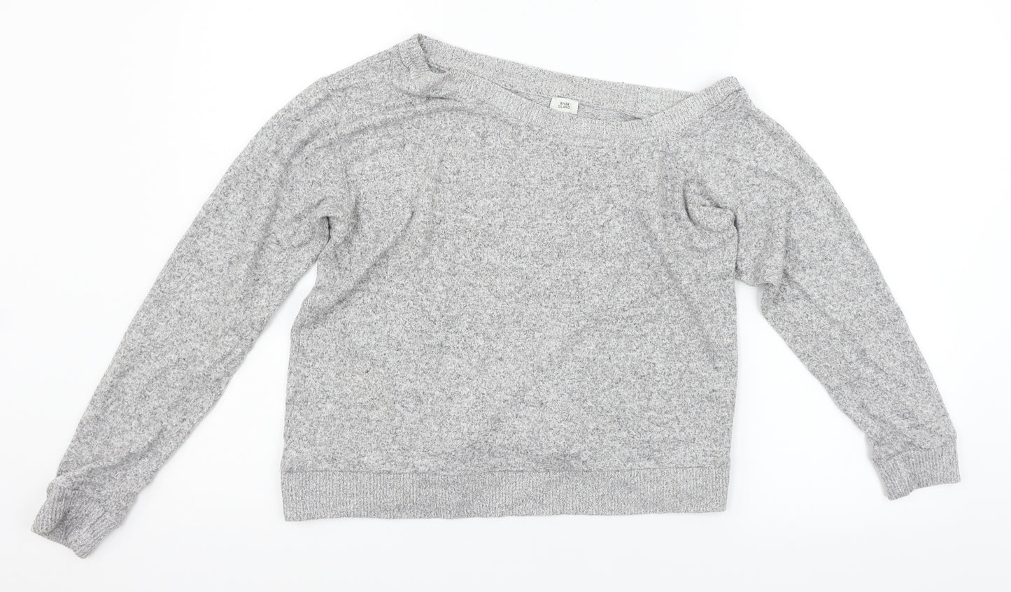 River Island Womens Grey   Pullover Jumper Size 12