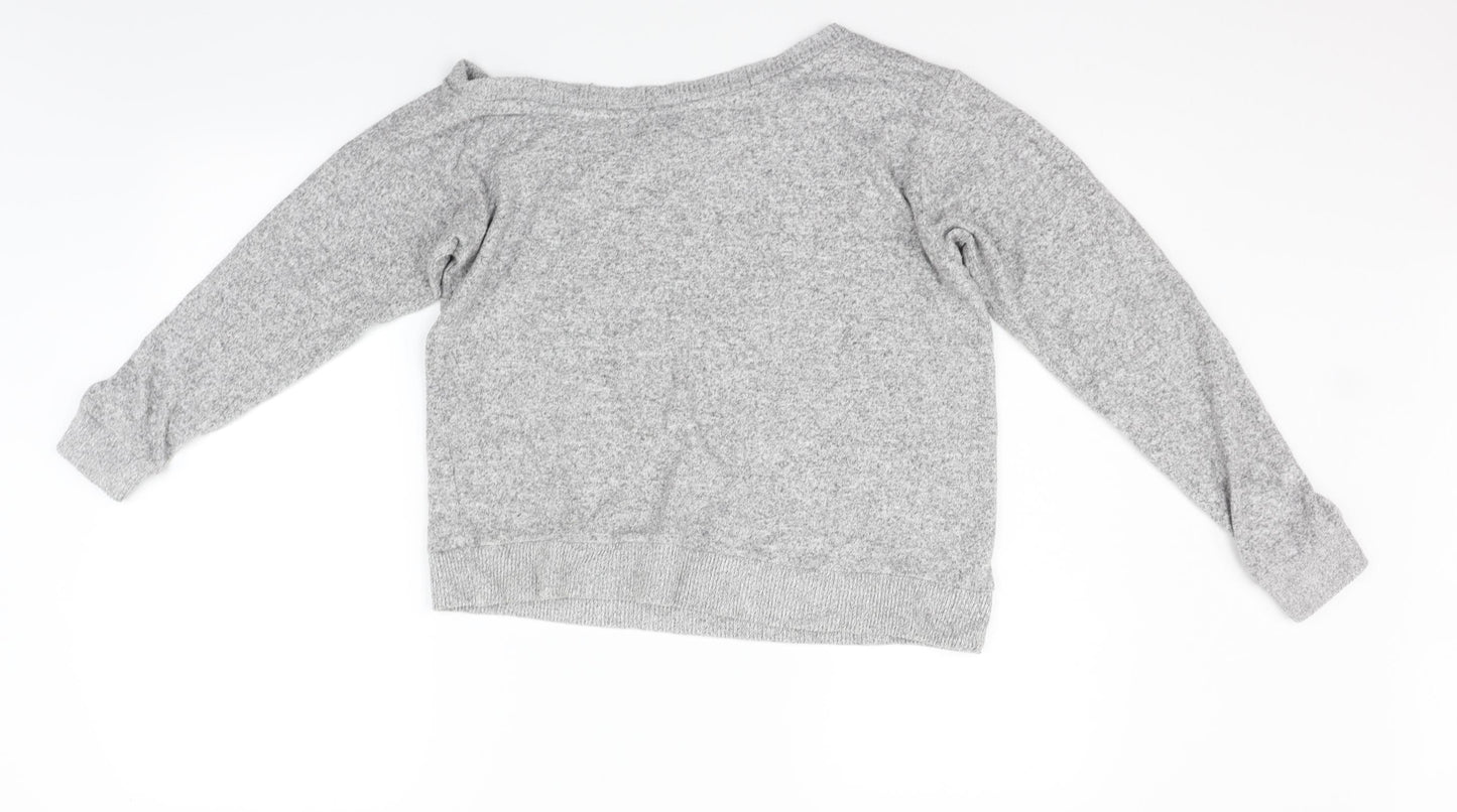 River Island Womens Grey   Pullover Jumper Size 12
