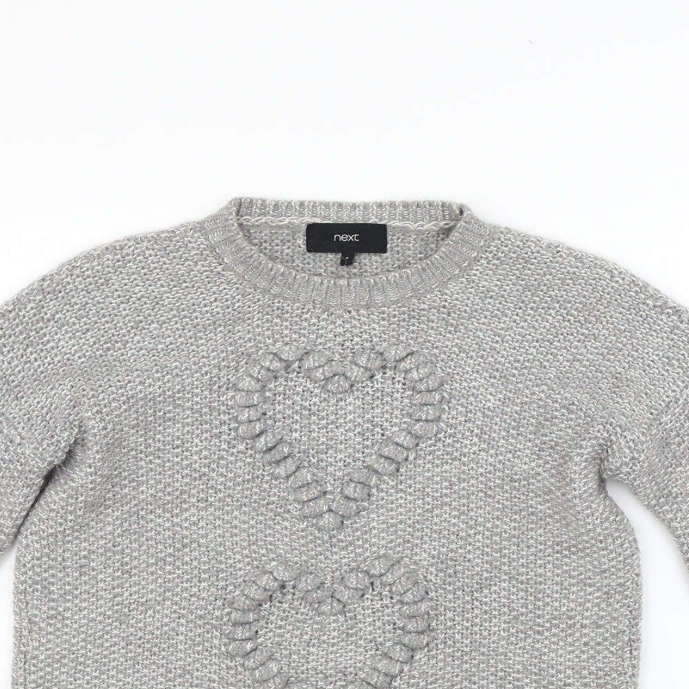 NEXT Womens Grey   Pullover Jumper Size 8