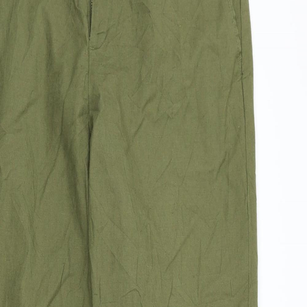 Uniqlo Womens Green   Trousers  Size M L28 in