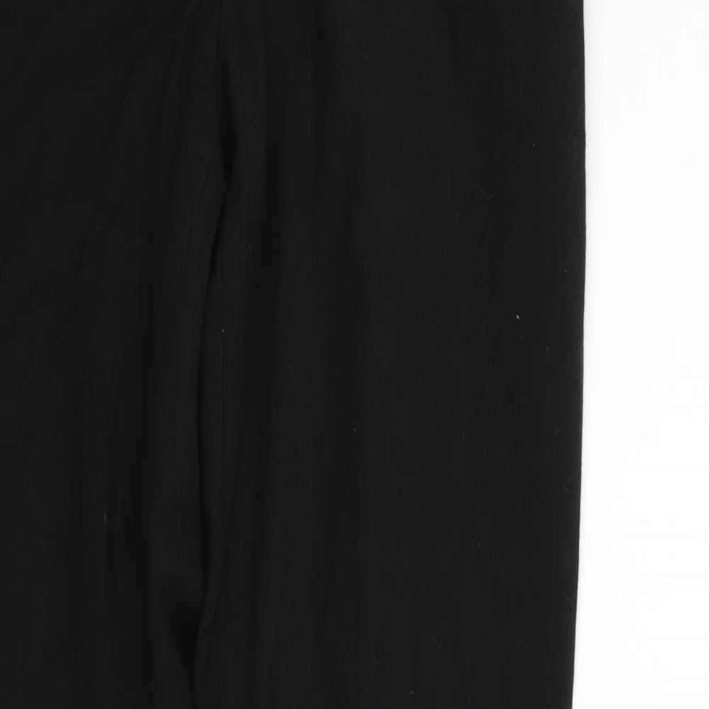 H&M Womens Black   Trousers  Size 8 L29 in