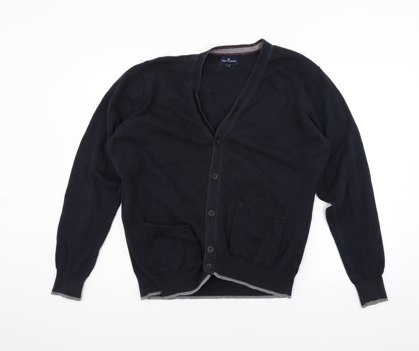 Blue Harbour Womens Blue   Cardigan Jumper Size L