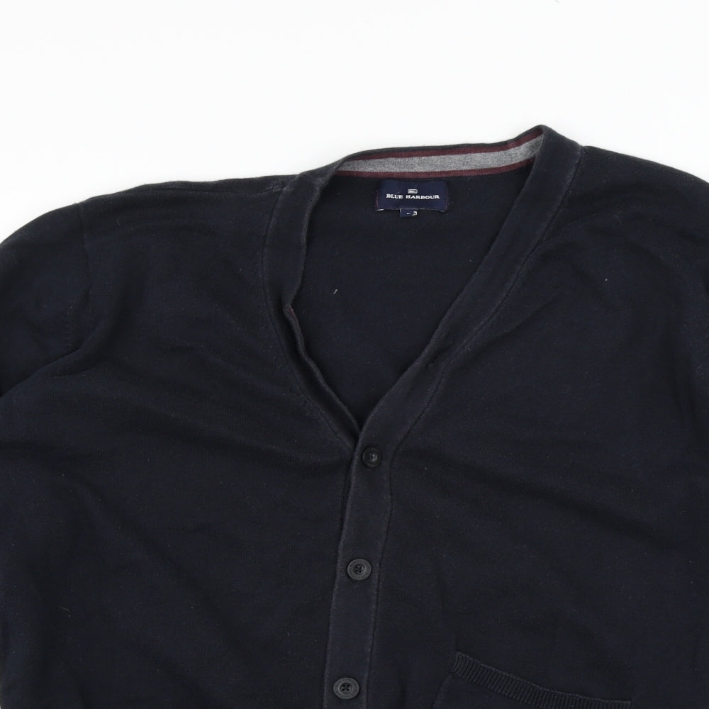 Blue Harbour Womens Blue   Cardigan Jumper Size L
