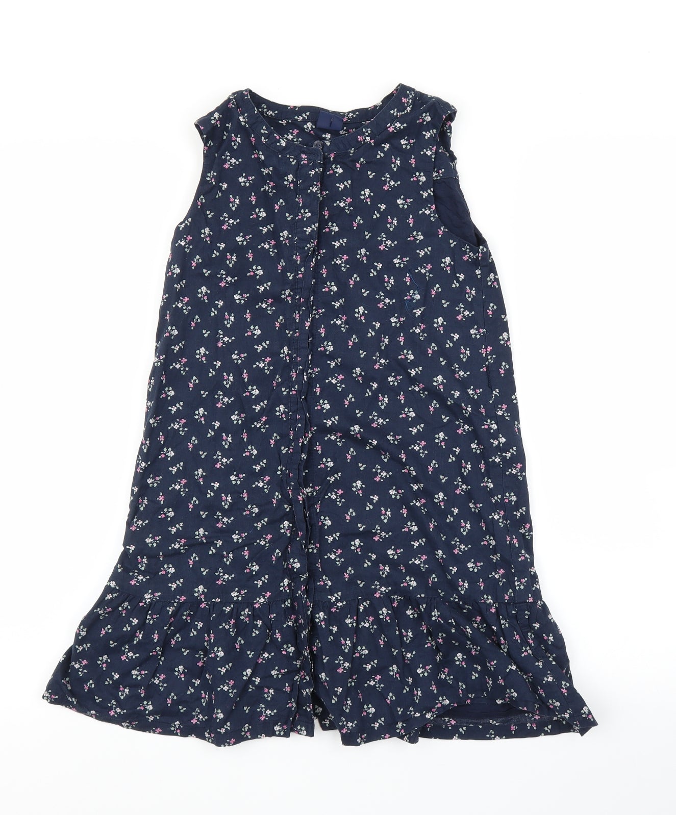 Gap Girls Blue Floral  A-Line  Size 8 Years