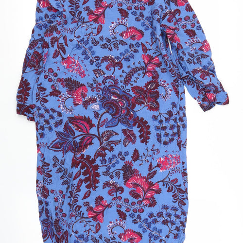 NEXT Womens Blue Paisley  Shift  Size 8