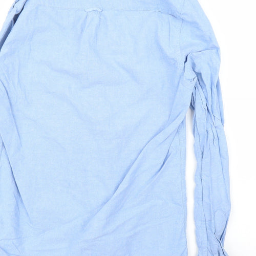 Primark Mens Blue    Button-Up Size S