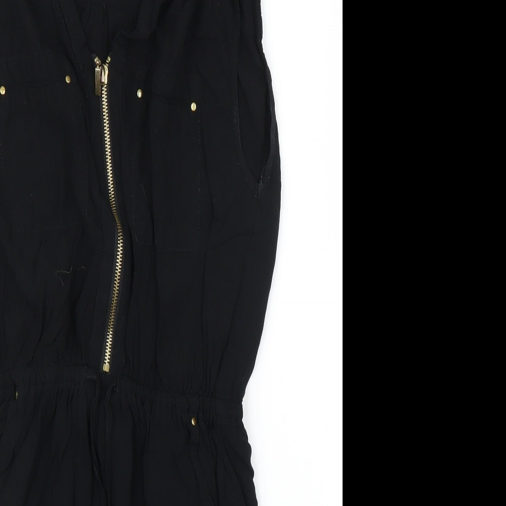 New Look Womens Black   Skater Dress  Size 10