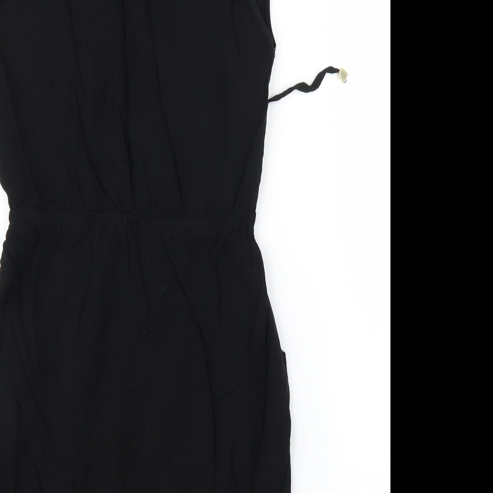New Look Womens Black   Skater Dress  Size 10