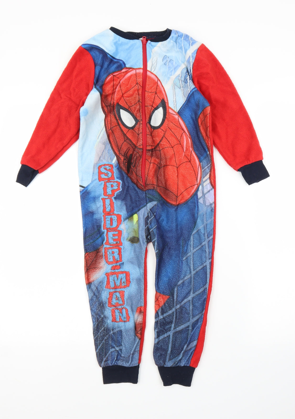 Marvel Boys Red Solid   One Piece Size 4-5 Years  - Spiderman