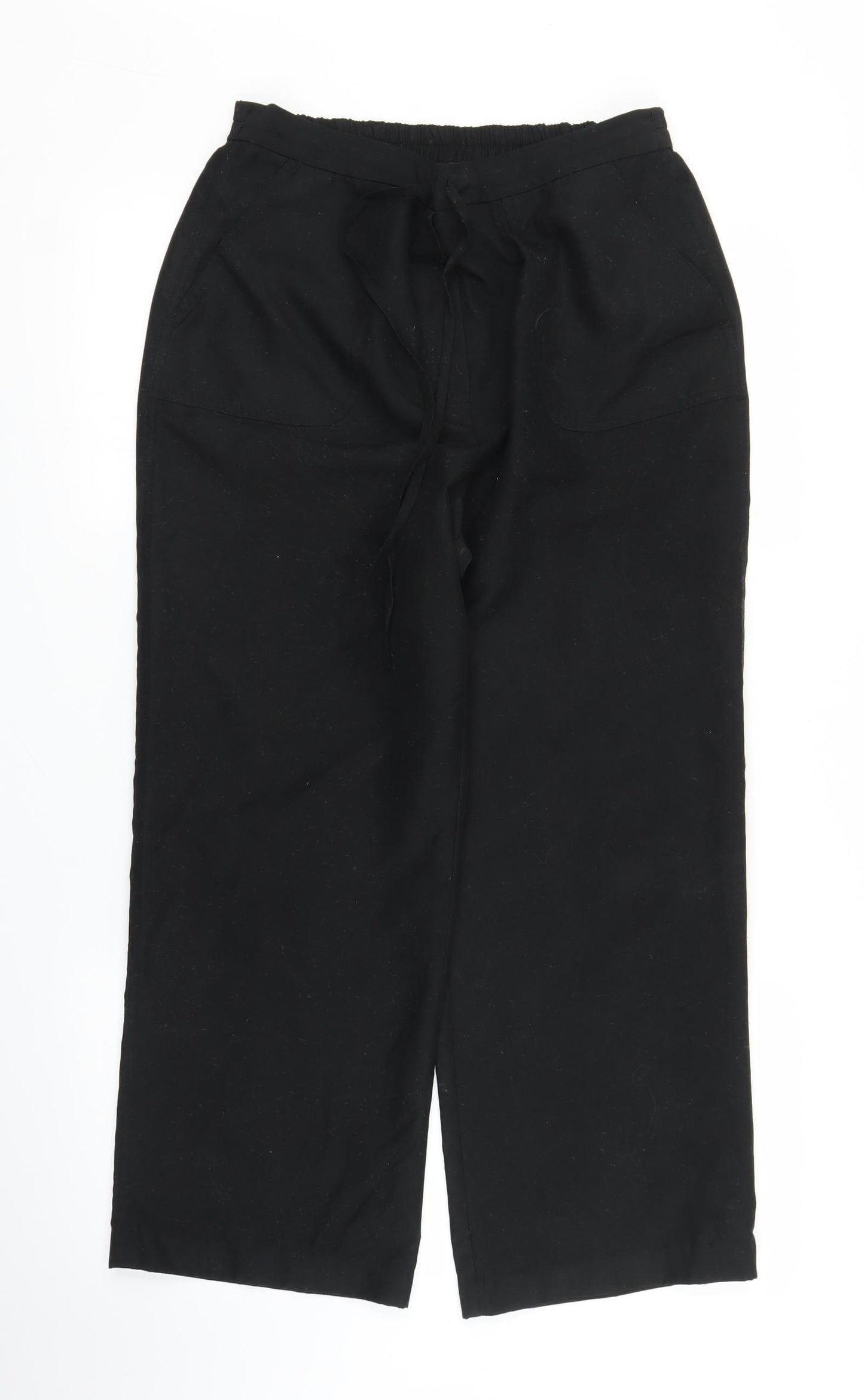 Being Casual Womens Black   Bloomer Trousers Size 14 L25 in