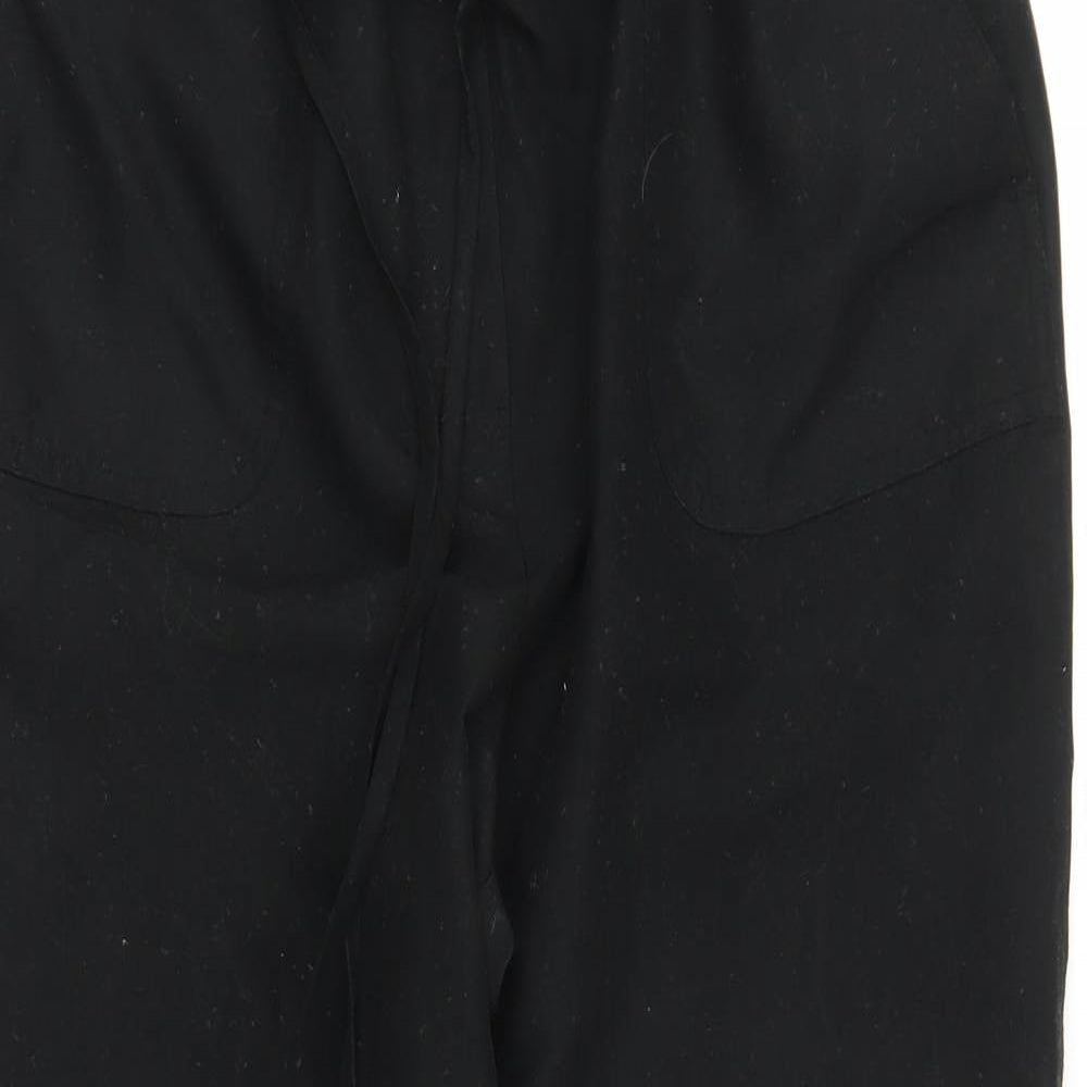 Being Casual Womens Black   Bloomer Trousers Size 14 L25 in
