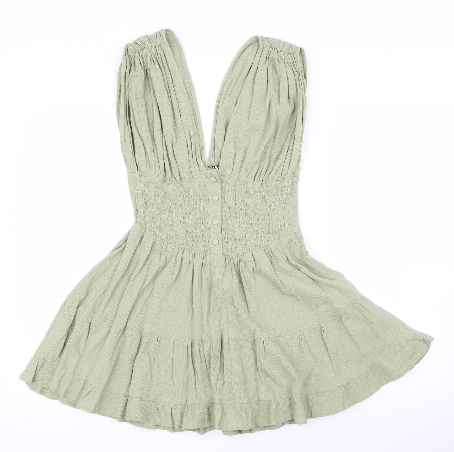 ASOS Womens Green   Fit & Flare  Size 10